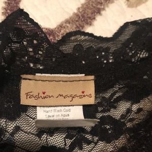 Fashion Magazine Tops - Lacy top Fashion Magazine Tops - Lacy top